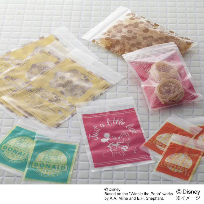 ジッパー式 ポリ袋 チップ&デール 3号 26枚入