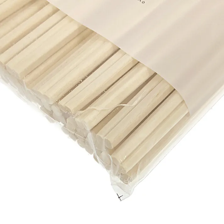 アスペン材 裸元禄箸 50膳 WB-A050