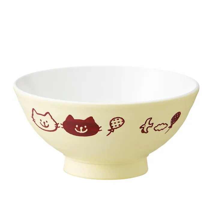 子供用食器 飯椀 ねこ HAJIKU