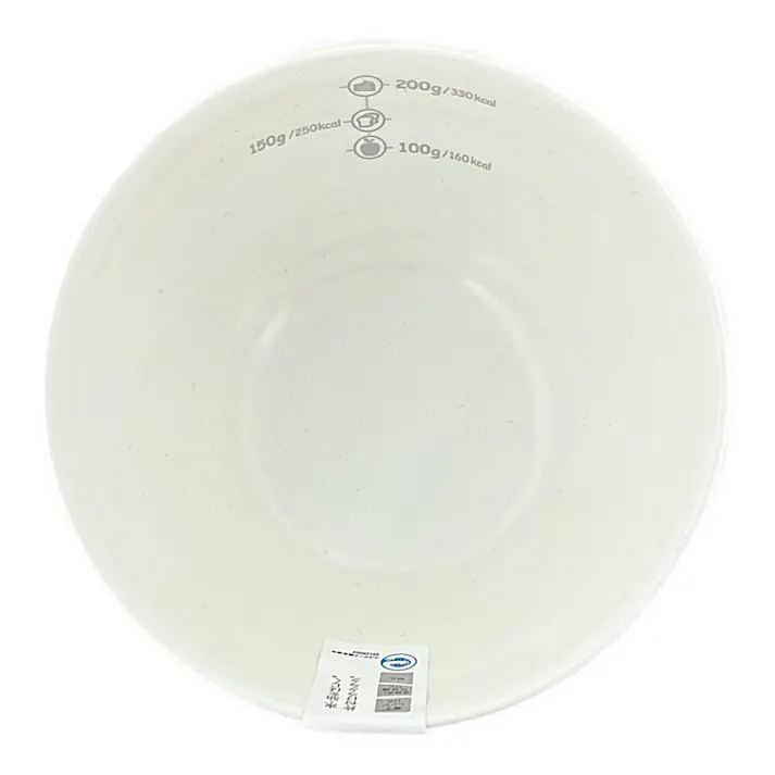 ご飯の量がはかれる飯椀(中) HAJIKU ピンク