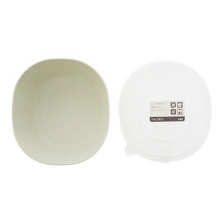 着色しにくいかるいコンテナ L HAJIKU グリーン