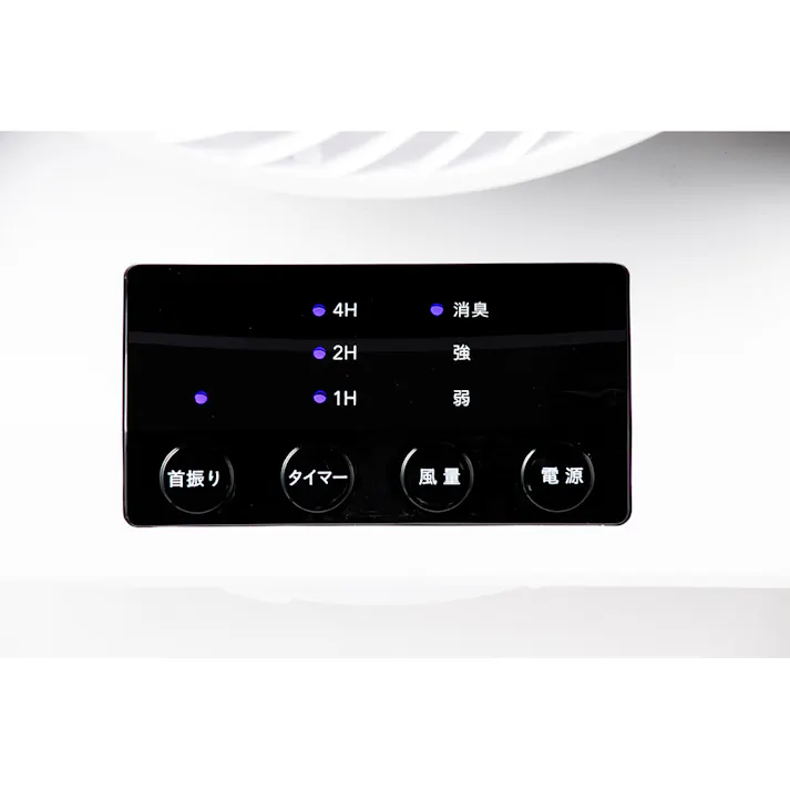 カインズ 消臭・除菌機能付きサーキュレーター 左右首振り 2段階 ホワイト オフタイマー機能付 CZ-18DW(販売終了)