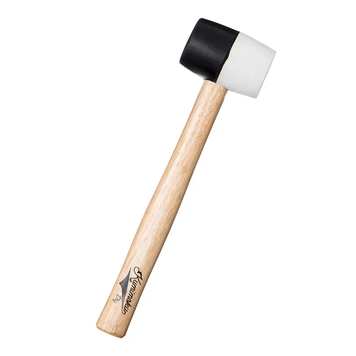 Kumimoku 白黒ゴムハンマー 225g