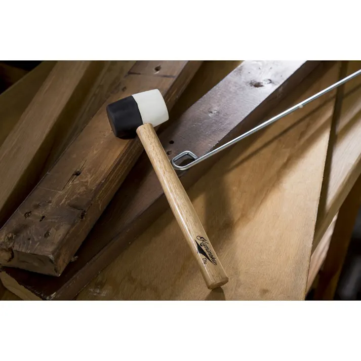 カインズ Kumimoku 白黒ゴムハンマー 450g