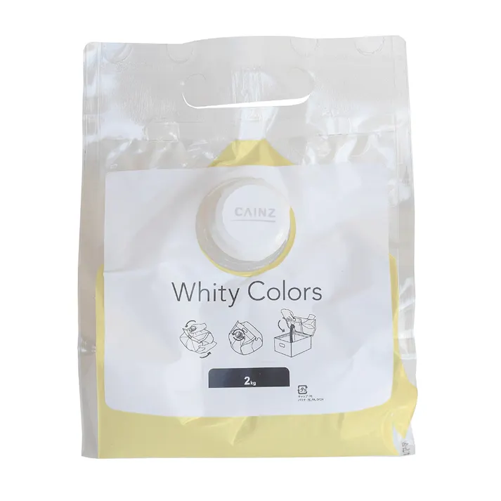 【オンライン限定】カインズ 室内用塗料 ホワイティカラーズ ペイントセット アプリコットライト 2kg【別送品】