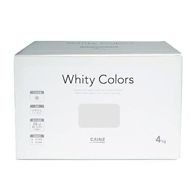 【Web限定】室内用塗料 ホワイティカラーズ 4kg スチール【別送品】