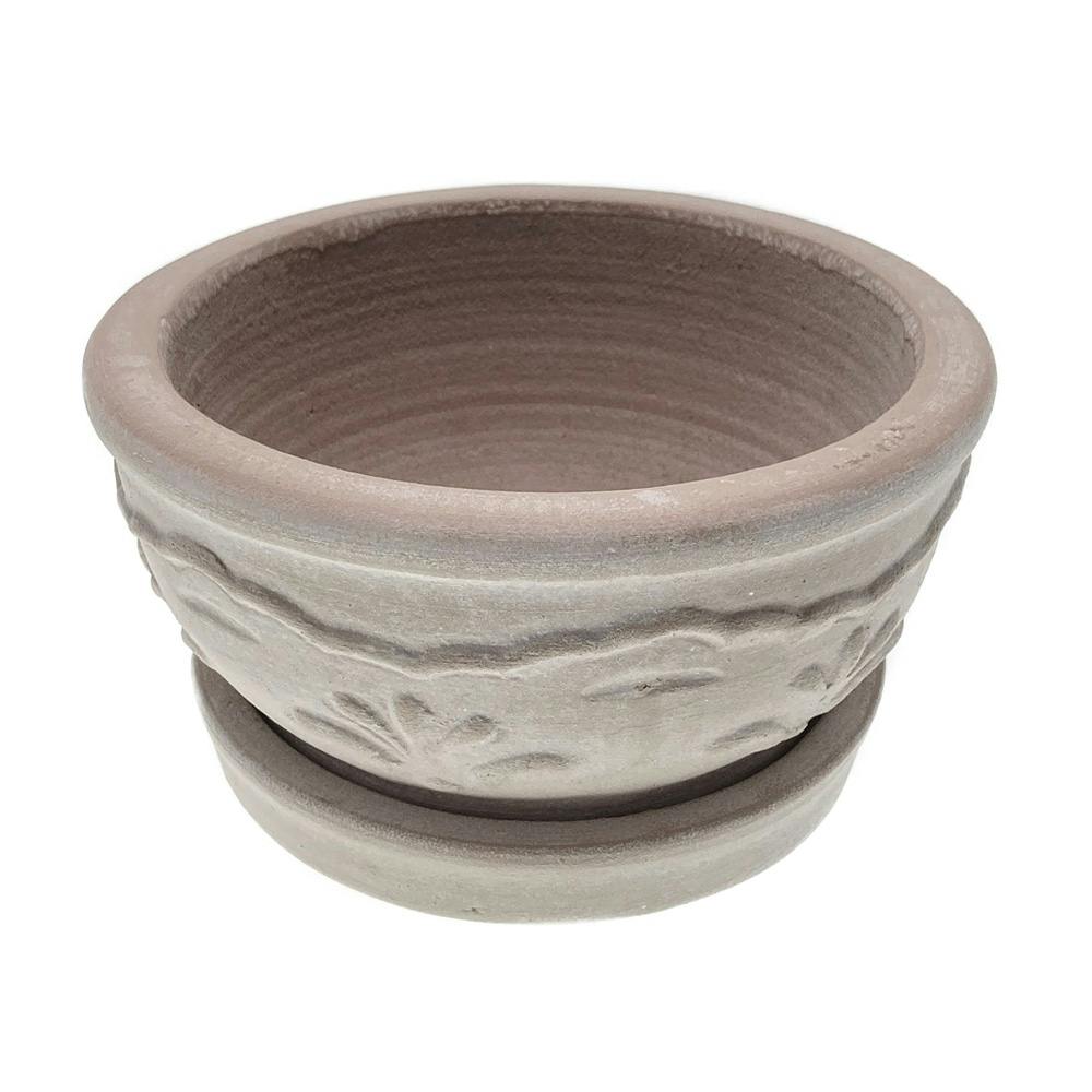 カインズ カクタス ラウンドポット 4号 ブラウン