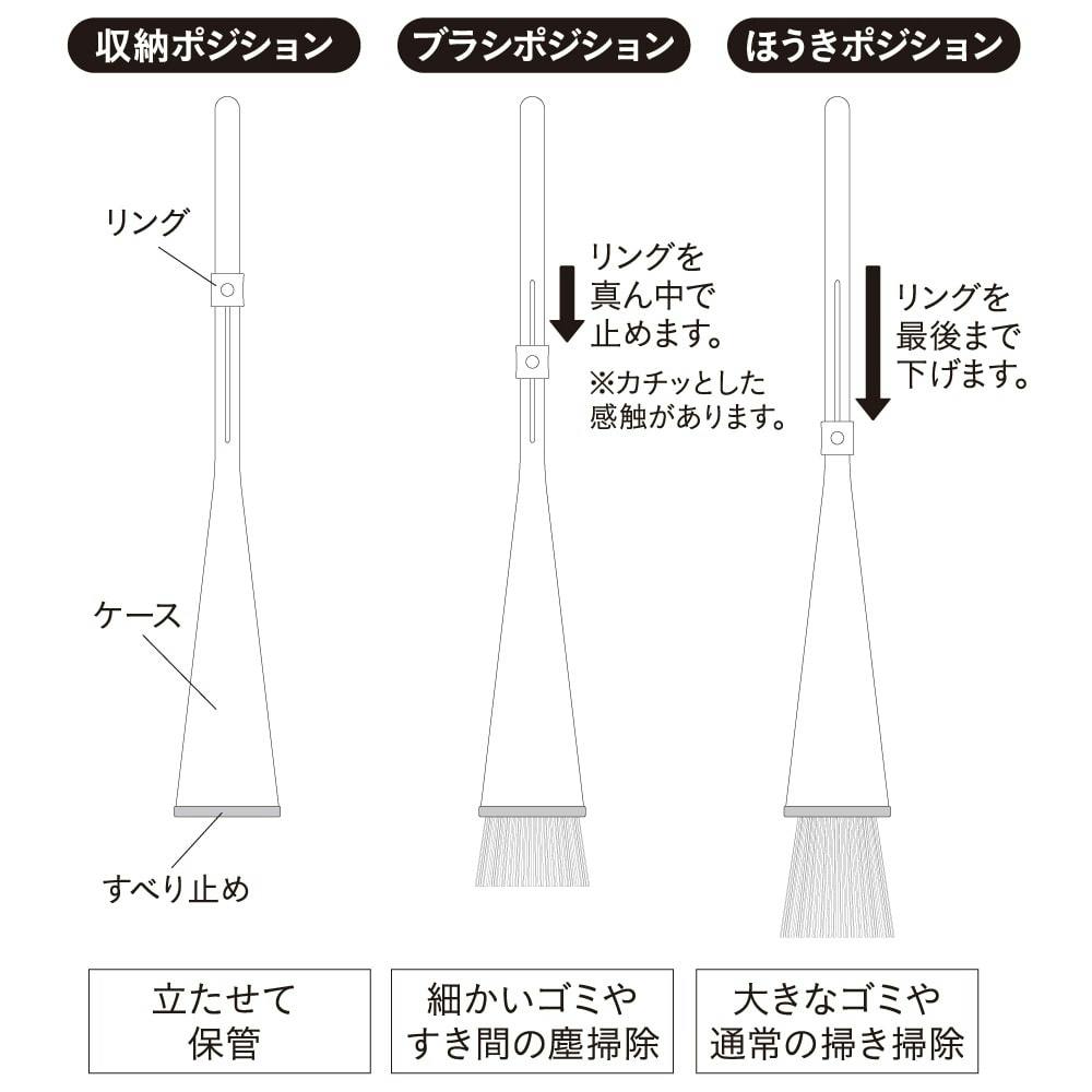 立つほうき ブラウン ホームセンター通販 カインズ