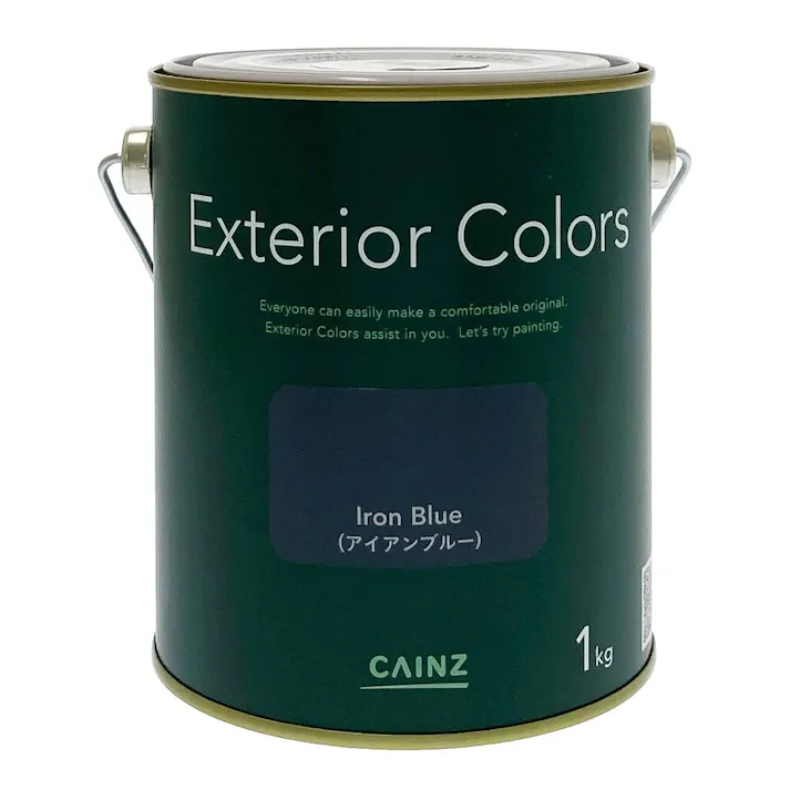 カインズ エクステリアカラーズ アイアンブルー 1kg