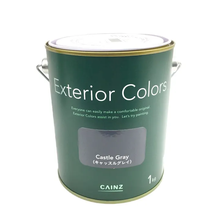 カインズ エクステリアカラーズ キャッスルグレイ 1kg