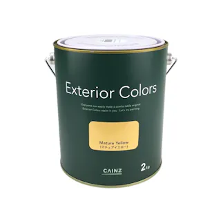 カインズ エクステリアカラーズ マチュアイエロー 2kg