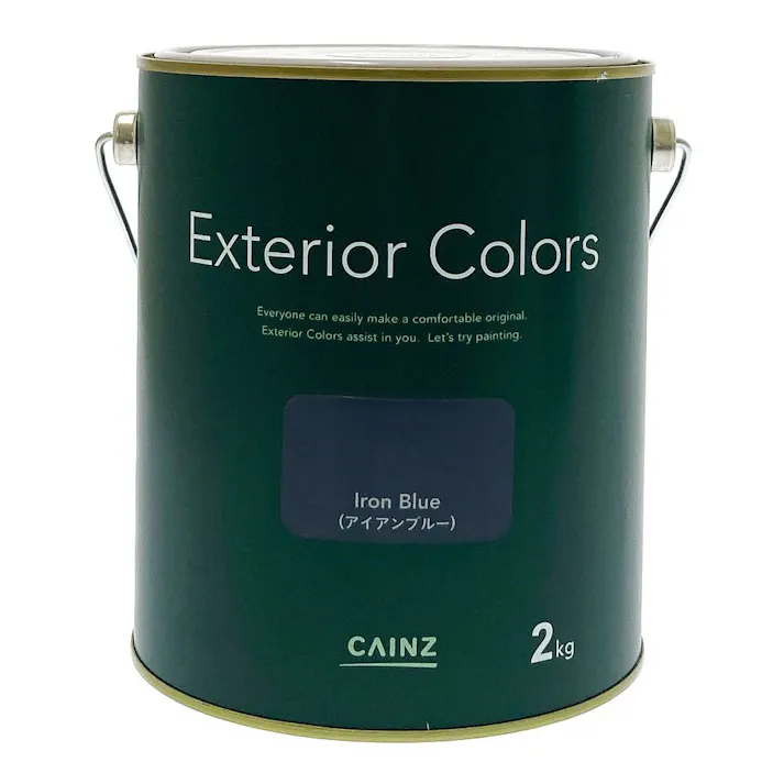 カインズ エクステリアカラーズ アイアンブルー 2kg