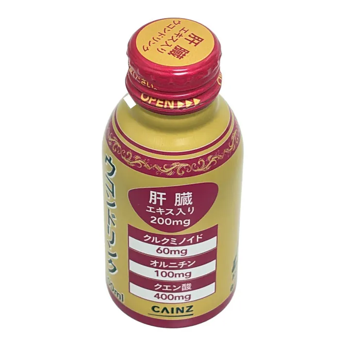 肝臓エキス入り ウコンドリンク 100ml×6本