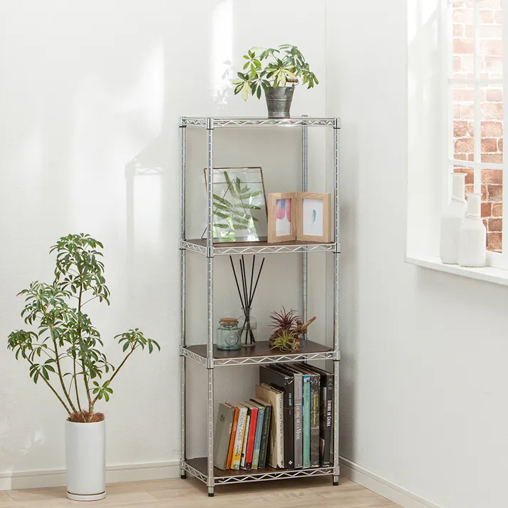 インテリアシェルフ専用 延長ポール30cm ポール径19mm 4本組