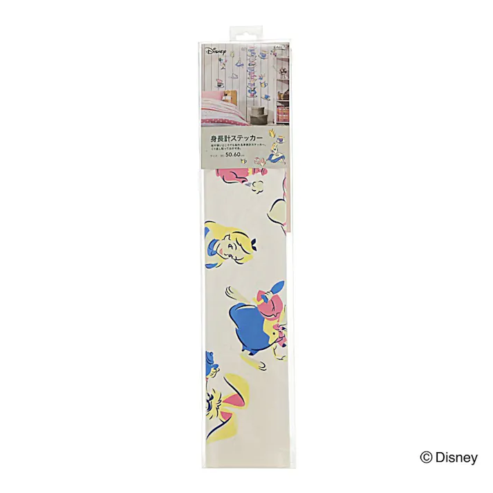 身長計ステッカー 不思議の国のアリス