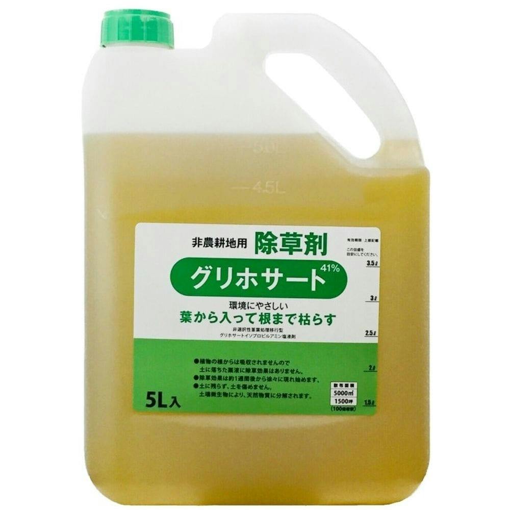 グリホサート　5リットル×3本 農薬通販.jp】キャピタルグリホサート41%(5L) 【20,000円以上
