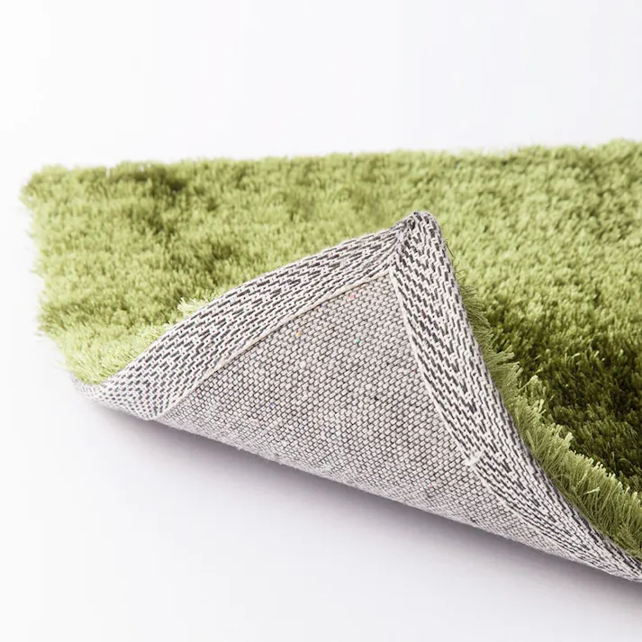 玄関マット シャギーヴェール グリーン 50×80cm