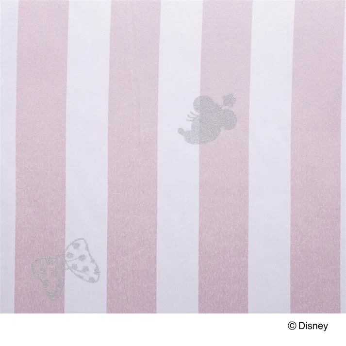 ディズニー カーテン ミニーマウス 100×230cm 2枚組 洗濯OK 形状記憶 遮光99.64% 裏地付き タッセル付き【別送品】