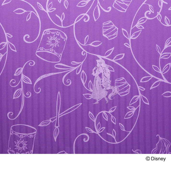 ディズニー カーテン ラプンツェル 100×110cm 2枚組 洗濯OK 形状記憶 遮光99.93% 裏地付き タッセル付き【別送品】