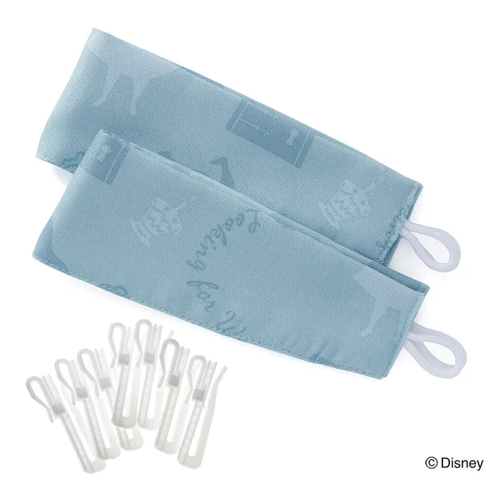 ディズニー カーテン 不思議の国のアリス 100×230cm 2枚組 洗濯OK 形状記憶 遮光99.75% 裏地付き タッセル付き【別送品】