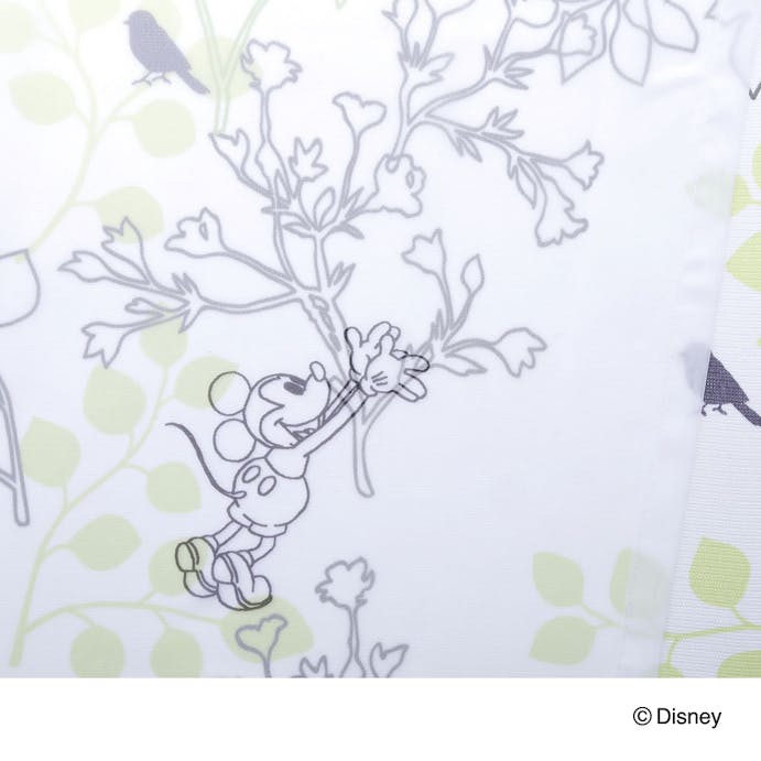 ディズニー ミッキーマウス グリーン 100 108cm 2枚組 レースカーテン 別送品 ホームセンター通販 カインズ