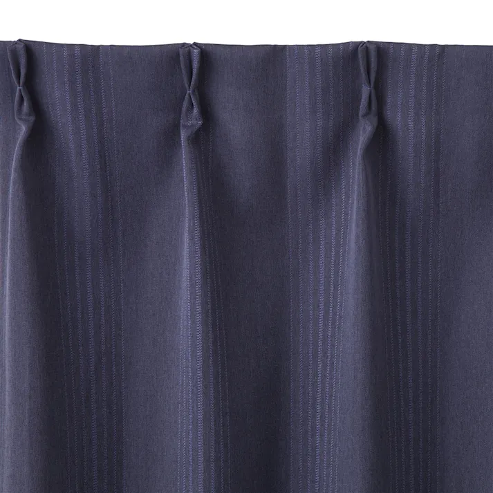 (遮光+花粉キャッチ)葵 100×200cm 4枚組セットカーテン