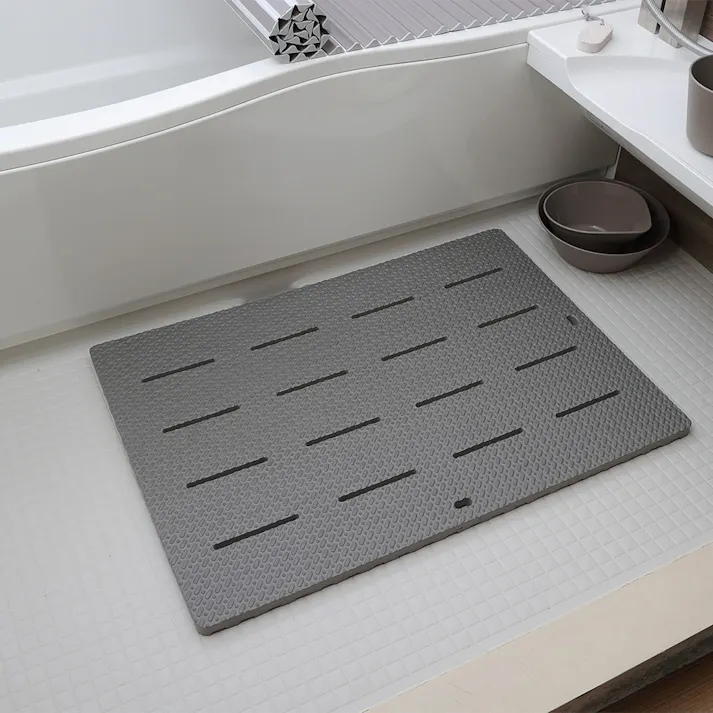 風呂マット ダークグレー EB8520