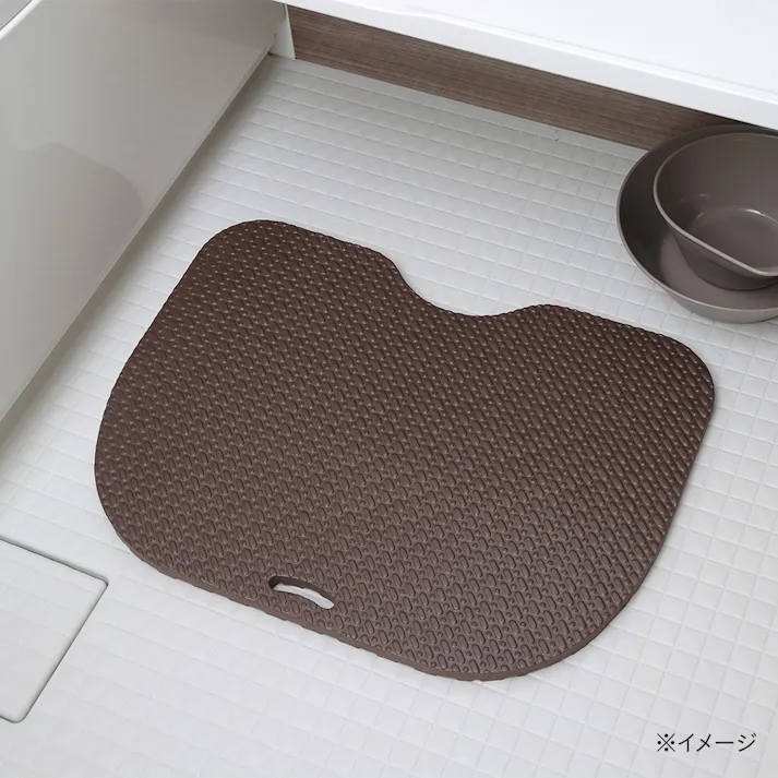 シャワーマット ブラウン EB60442