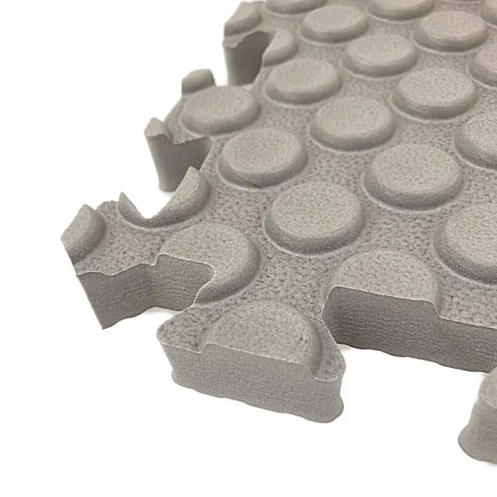 ジョイントバスマット 30×30×2cm ウォームグレー