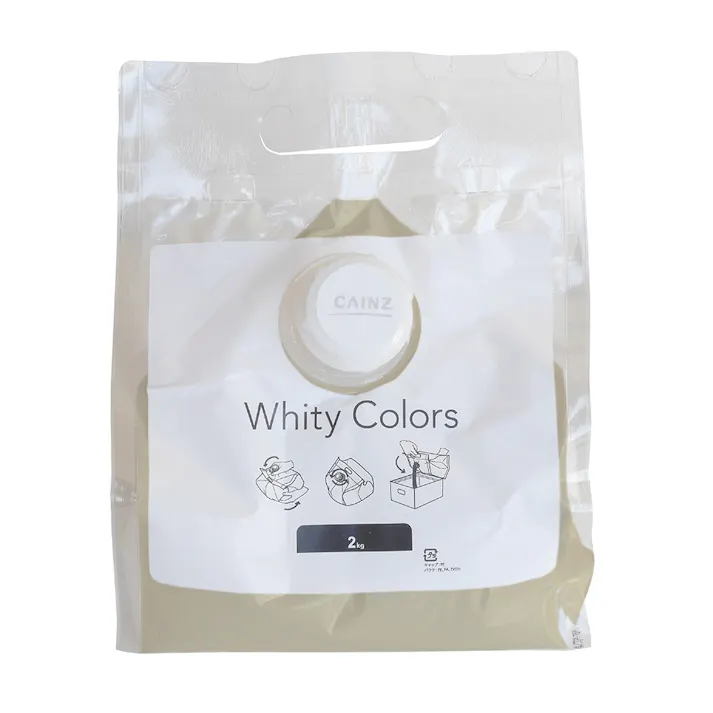 【オンライン限定】カインズ 室内用塗料 ホワイティカラーズ ペイントセット ホワイトモール 2kg【別送品】