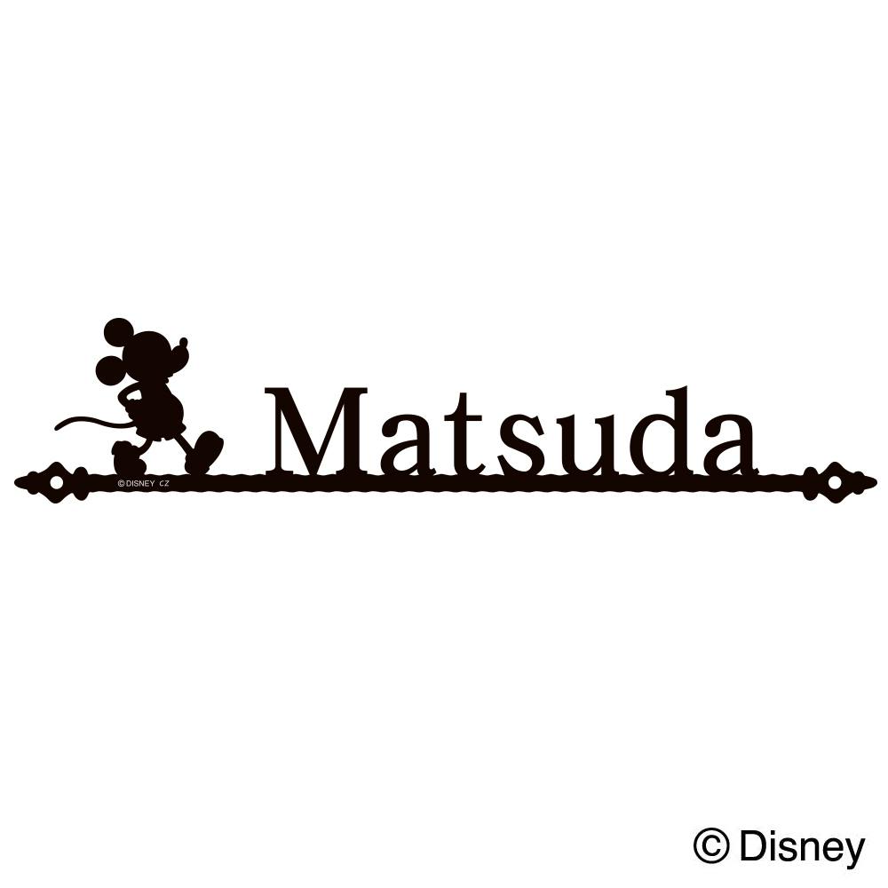 ディズニー表札 ミッキー＆ミニー DC-ALB-21【別送品】