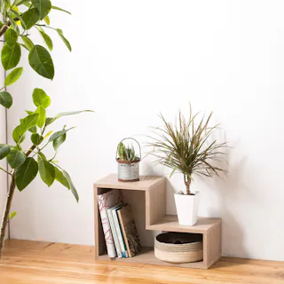 SH6 パズルラック デココ DEC-3555 ナチュラル【別送品】