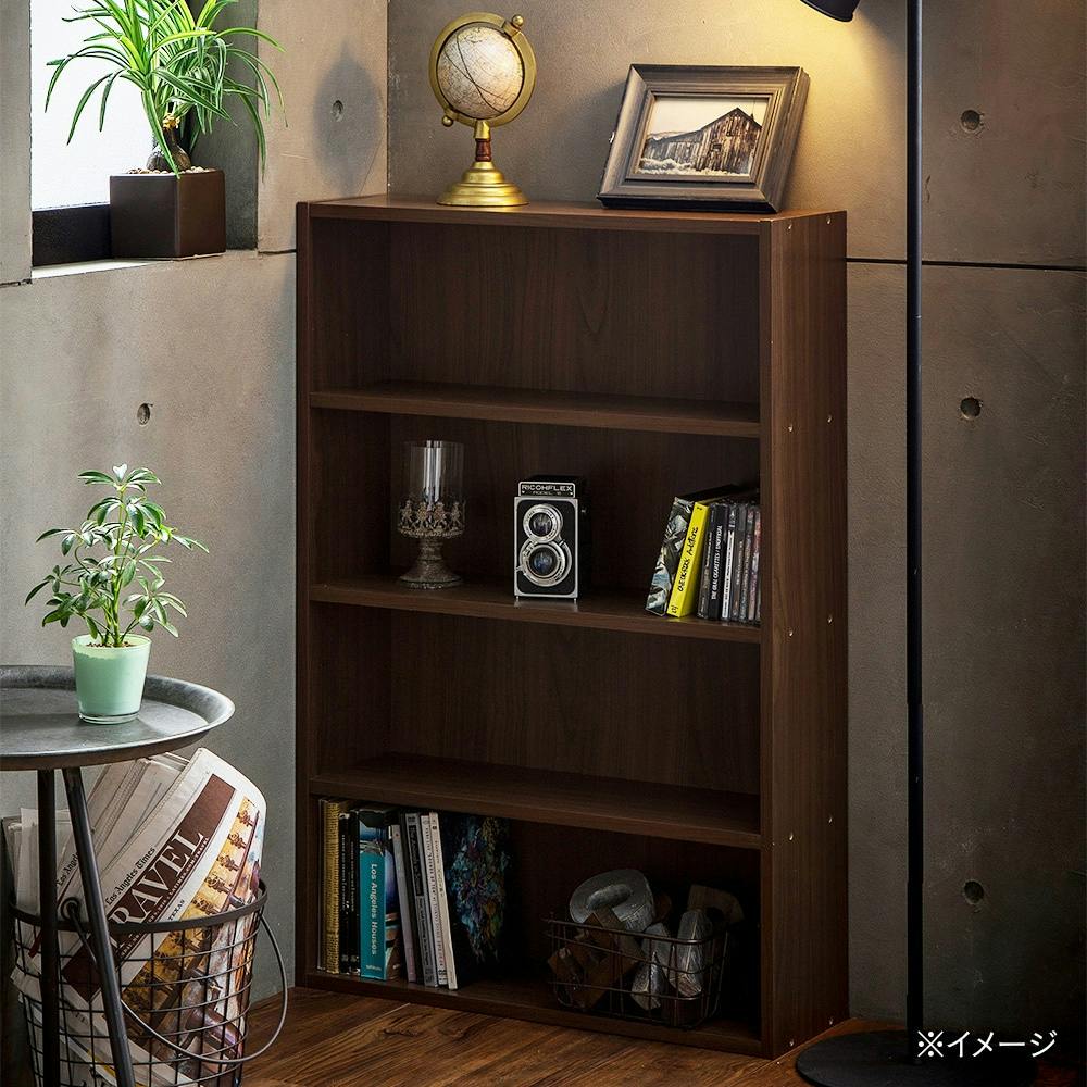 DVD＆ブックラック ブラウン S21 | CD・DVD収納 通販 | ホームセンター
