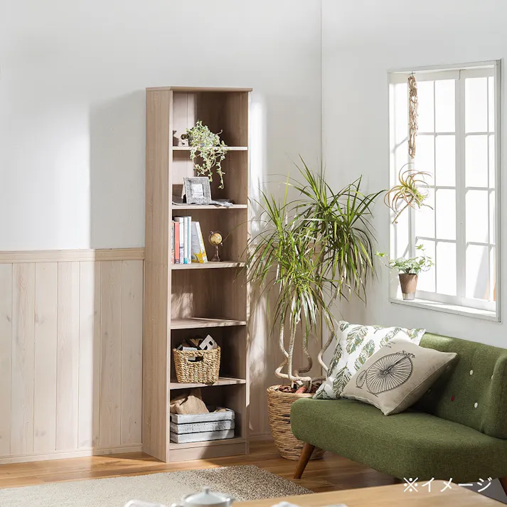 書棚 1845 ナチュラルエルム F5