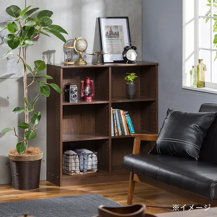 書棚 9088 ブラウン F15