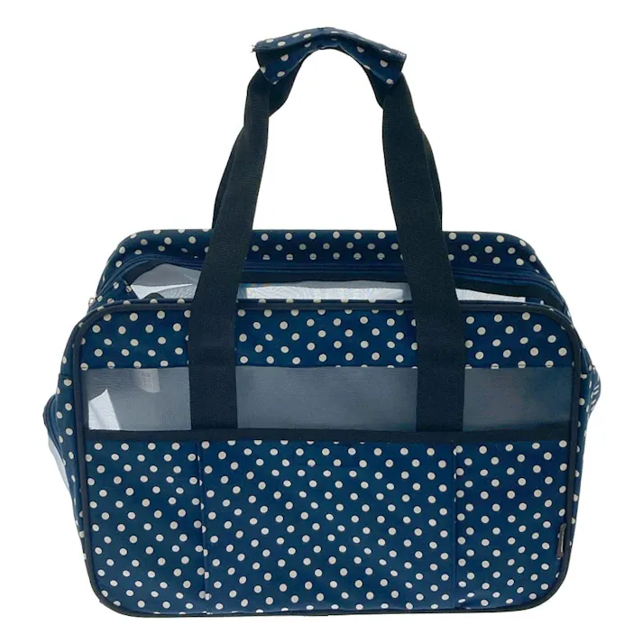 折りたたみキャリーバック ドット柄