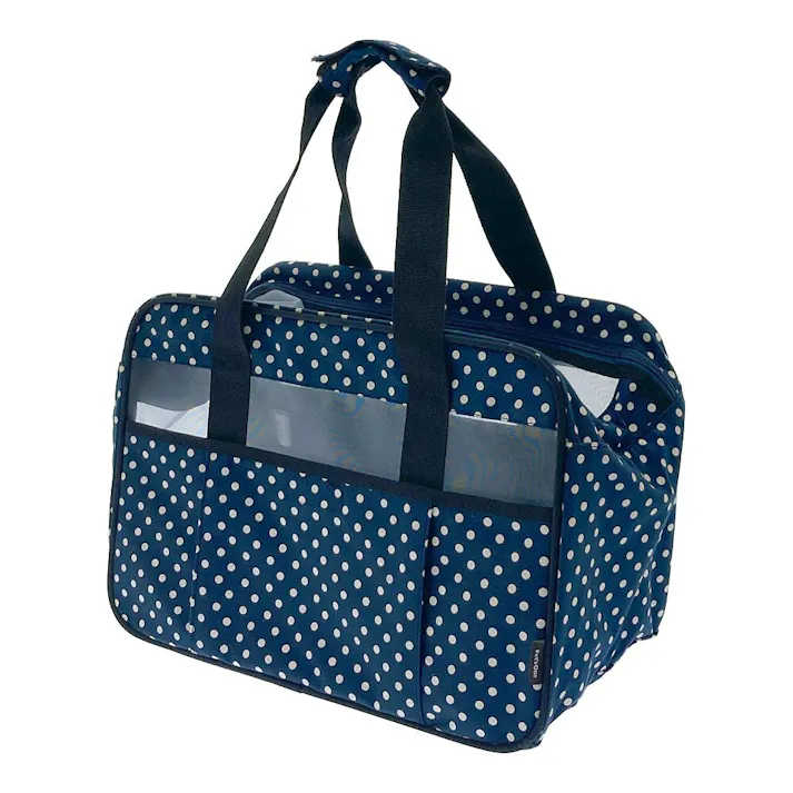 折りたたみキャリーバック ドット柄