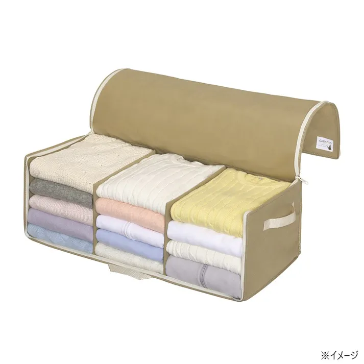 出し入れ簡単がばっと収納袋 L