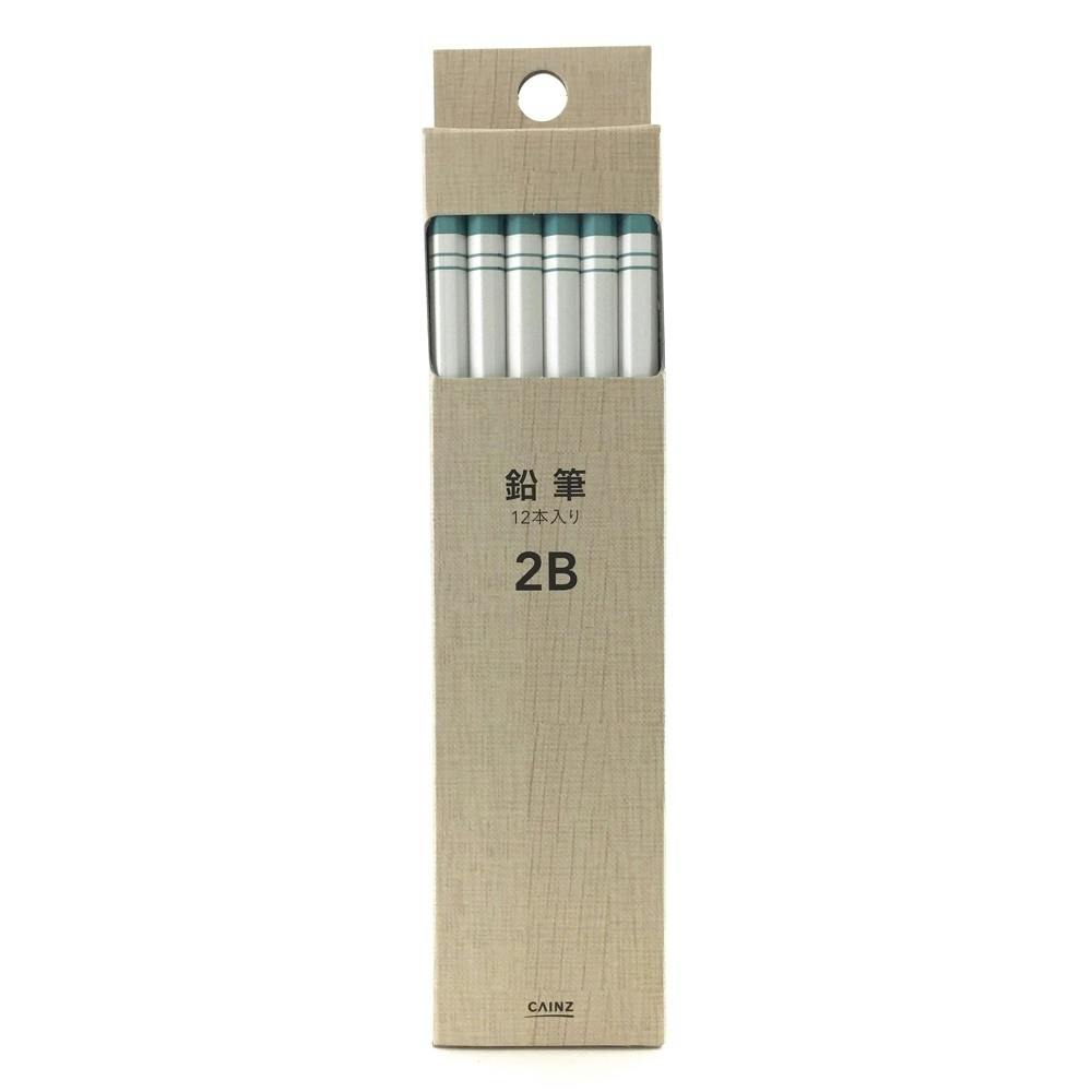 かきかた鉛筆 ２ｂダース １２本入り ホワイト ホームセンター通販 カインズ
