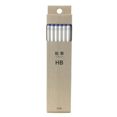 かきかた鉛筆 HB (12本入り) ホワイト