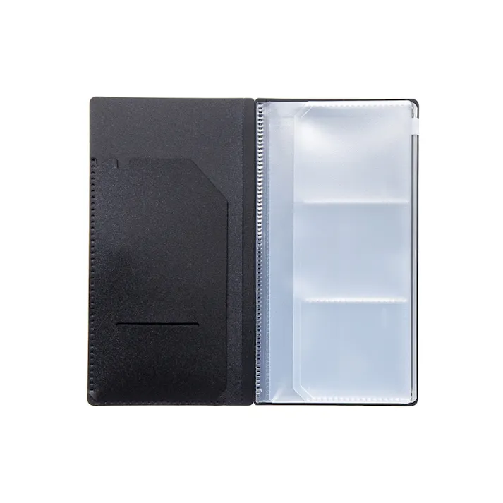 トラベルノートカバー A4 1/3 ブラック