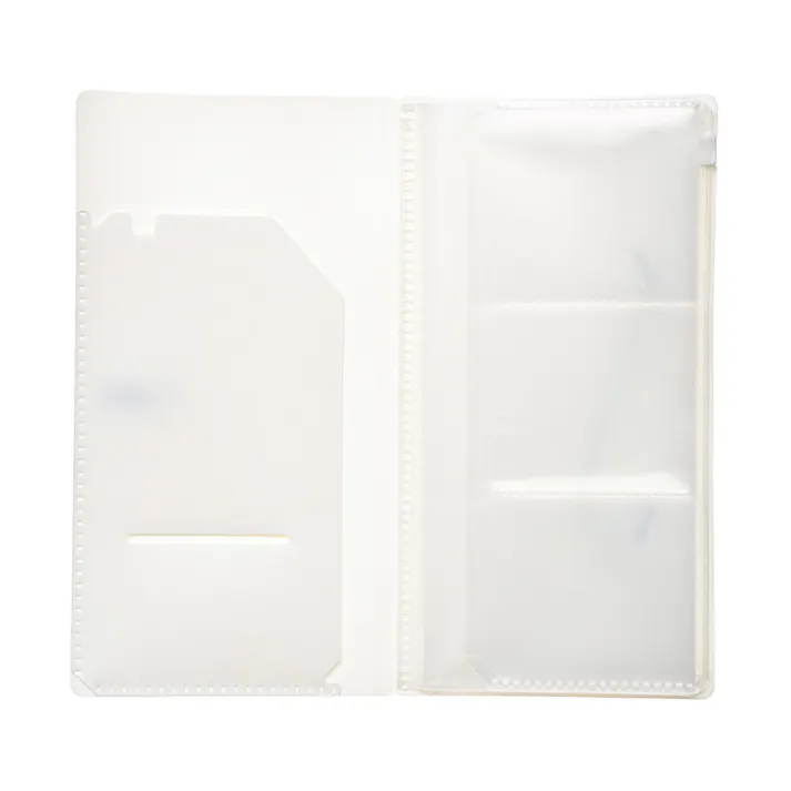 トラベルノートカバー A4 1/3 ホワイト