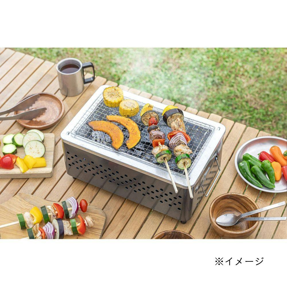 七輪 新品 七輪角型ワイド SP23－4612: アウトドア・キャンプ用品