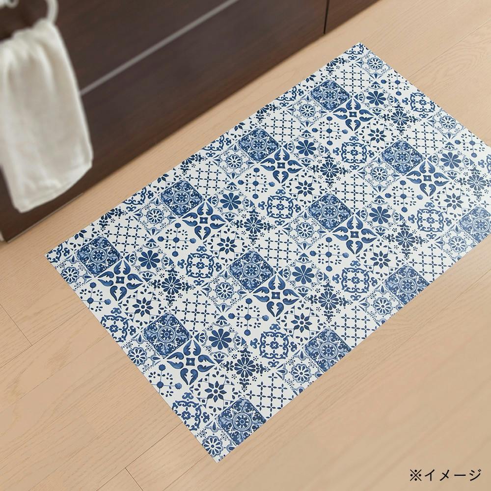 貼ってはがせるフロアーシート タイル 45×180cm(販売終了) | ラグ