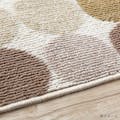 デザイン平織りカーペット サークル アイボリー 4.5畳(販売終了)
