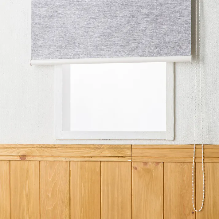 遮光チェーン式 ロールスクリーン グレー 180×220cm(販売終了)