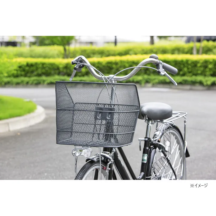 カインズ 自転車用 メッシュバスケット 大 FH32 DGR