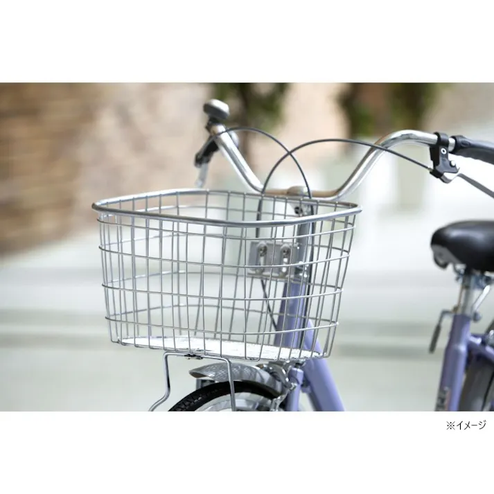カインズ 自転車用 ワイヤーバスケット シルバー FH-01AD SV