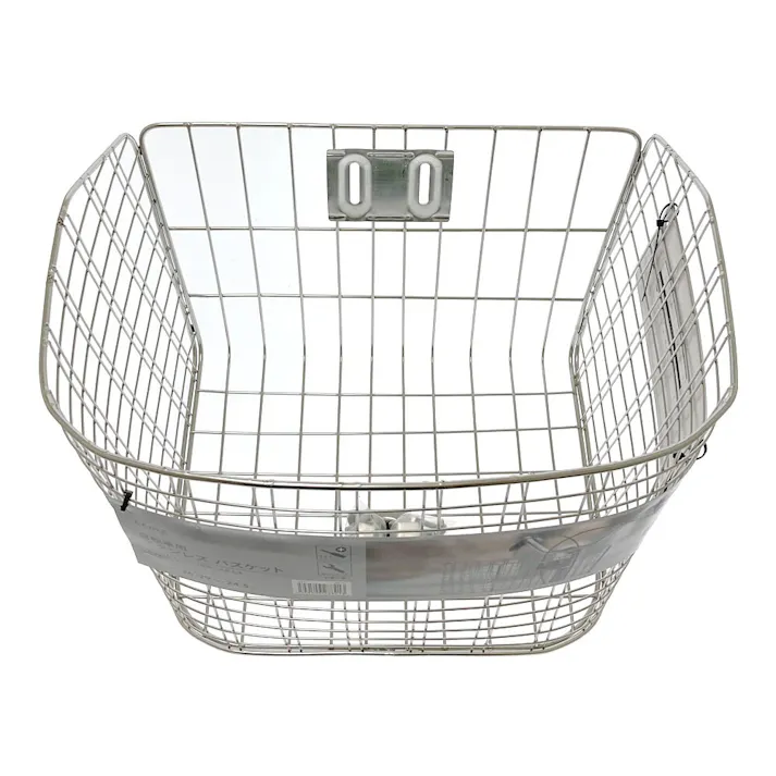 カインズ 自転車用 ステンレスバスケット FH-02