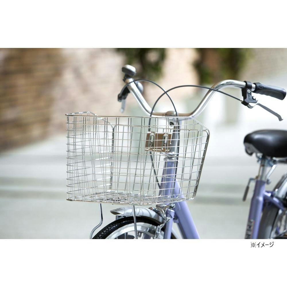 カインズ 自転車用 ステンレスバスケット FH-02 | 自転車用カゴ・荷台